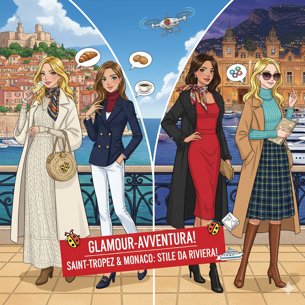 💎 Saint-Tropez & Monaco: Il Glamour delle Coccinelle in Riviera! 🛥️