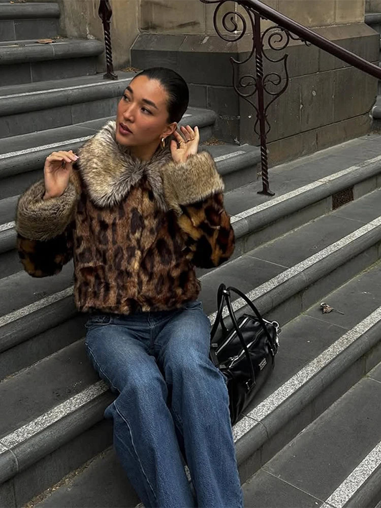 Pellicciotto Leopardato "Street Chic"