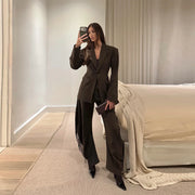 Completo Elegante Giacca e Pantaloni Donna