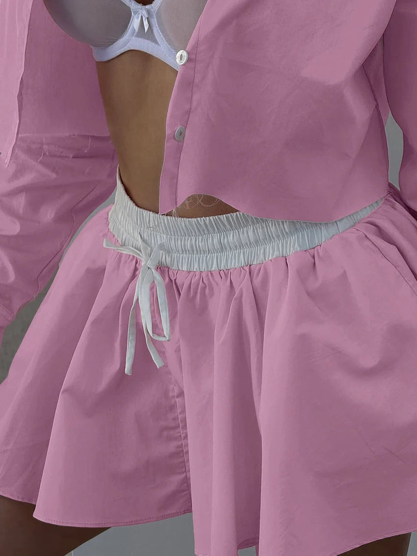Completo Glamour Rosa