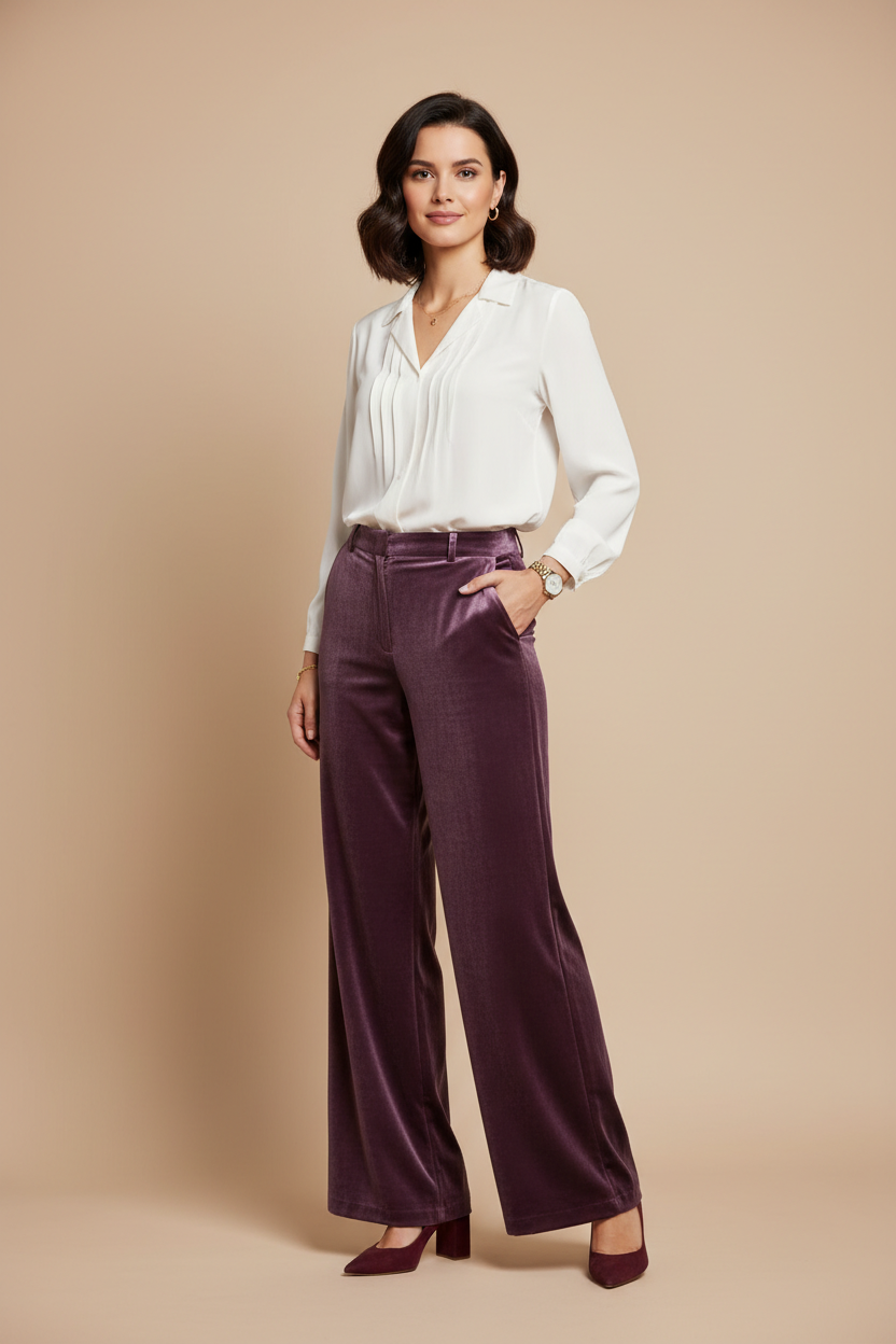 Pantaloni con camicia